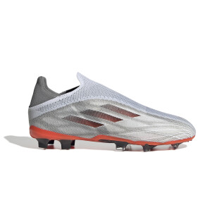 Dziecięce buty piłkarskie adidas X Speedflow+ FG - Whitespark