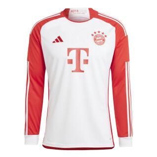 Koszulka domowa z długim rękawem dla dzieci Bayern Munich 2023/24