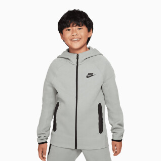 Dziecięca bluza z kapturem zapinana na zamek Nike Tech Fleece