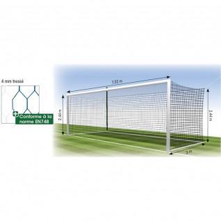 Europejska siatka do piłki nożnej 4 mm mt 120 trembów sześciokątnych (x2)