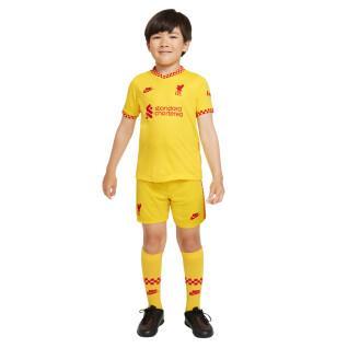 Mini-zestaw dziecięcy trzeci Liverpool FC 2021/22
