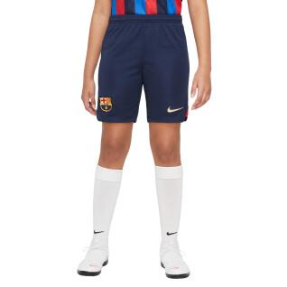Szorty domowe FC Barcelona 2022/23 dziecięce