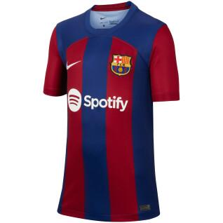 Koszulka domowa dla dzieci FC Barcelone 2023/24
