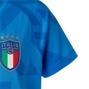 Przedmeczowa koszulka domowa dla dzieci Italie 2022