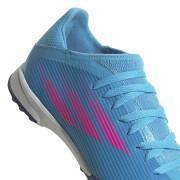 Dziecięce buty piłkarskie adidas X Speedflow.3 TF - Sapphire Edge Pack
