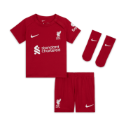 Zestaw domowy dla niemowląt Liverpool FC 2022/23