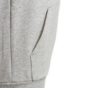 Bluza dziecięca z kapturem adidas Linear Colorblock Full-Zip