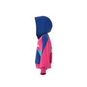 Bluza dziewczęca z kapturem adidas Fleece Hooded