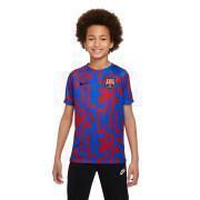 Koszulka przedmeczowa dla dzieci FC Barcelone 2022/23