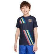 Koszulka przedmeczowa dla dzieci FC Barcelona 2022/23